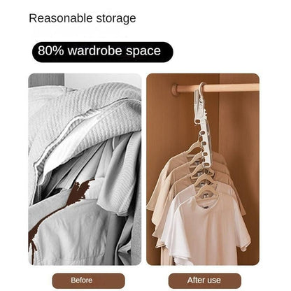 Five-Hole Cloths Drying Rack